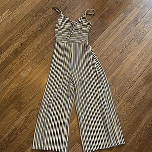 Super soft striped jumpsuit